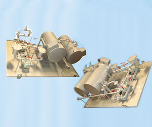 Oil pumping and heating unit in India